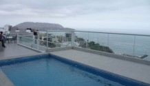 Penthouse en Barranco con vista al mar